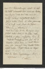 Nachlass Franz Steindachner, Brief von C. Attems an Franz Steindachner (20.08.1911), Inv.Nr. 17.01, Seite 4